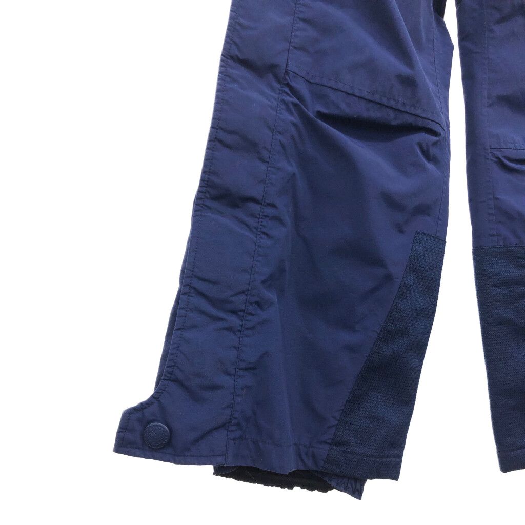 90年代 Eddie Bauer エディーバウアー EBTEK GORE-TEX パンツ サイドジップ パンツ スポーツ ネイビー (メンズ S) 中古 古着 Q3866