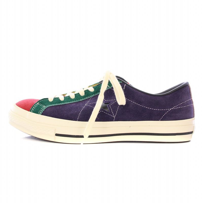 コンバース CONVERSE 50th Anniversary ALL STAR ONE STAR J SUEDE MT オールスターワンスターJスエードMT スニーカー 9.5 28cm マルチ 35200640225 |BB AA