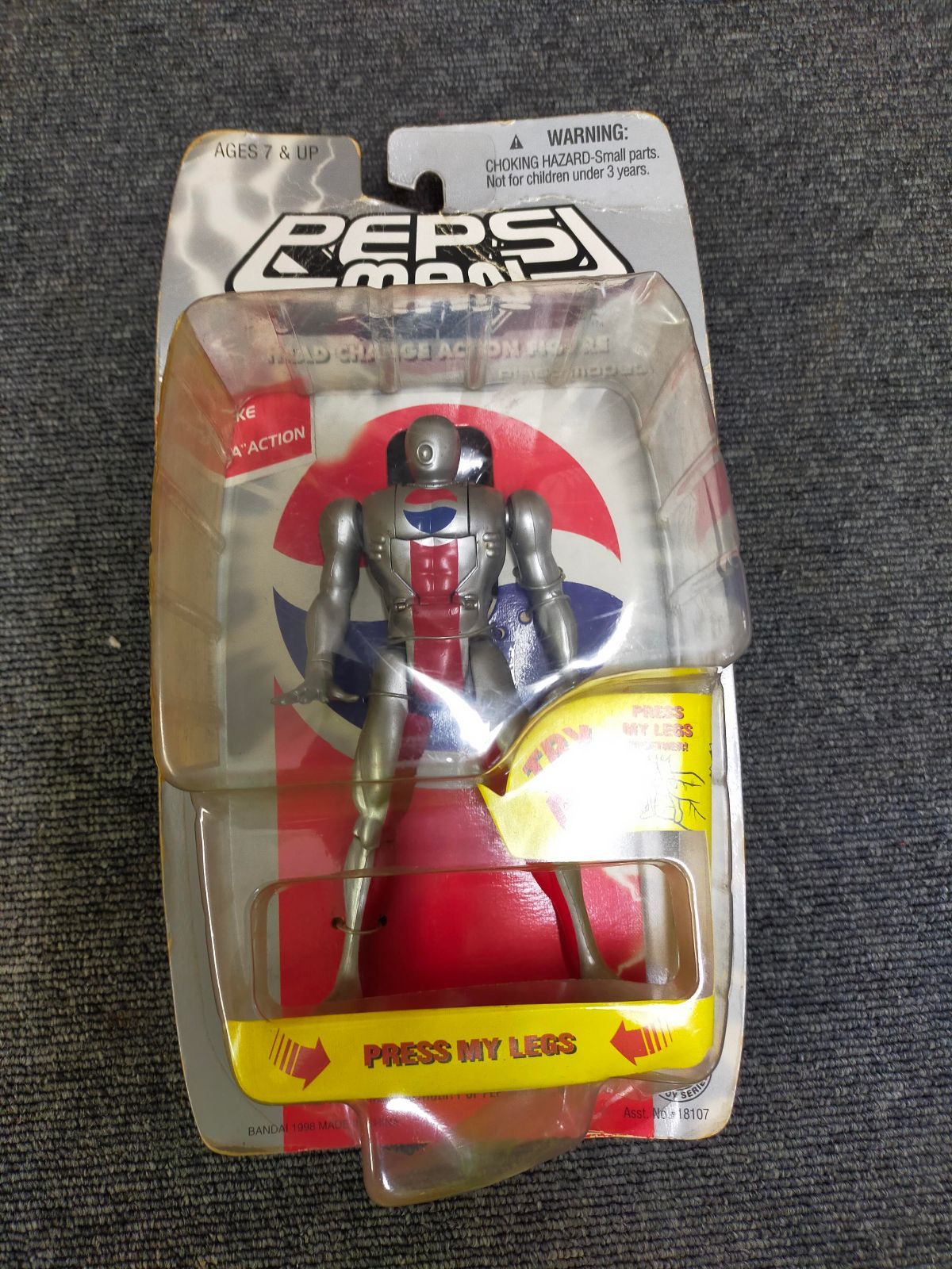 E01-20250610-01 ペプシマン(ファースト)「ペプシマン」ヘッドチェンジ