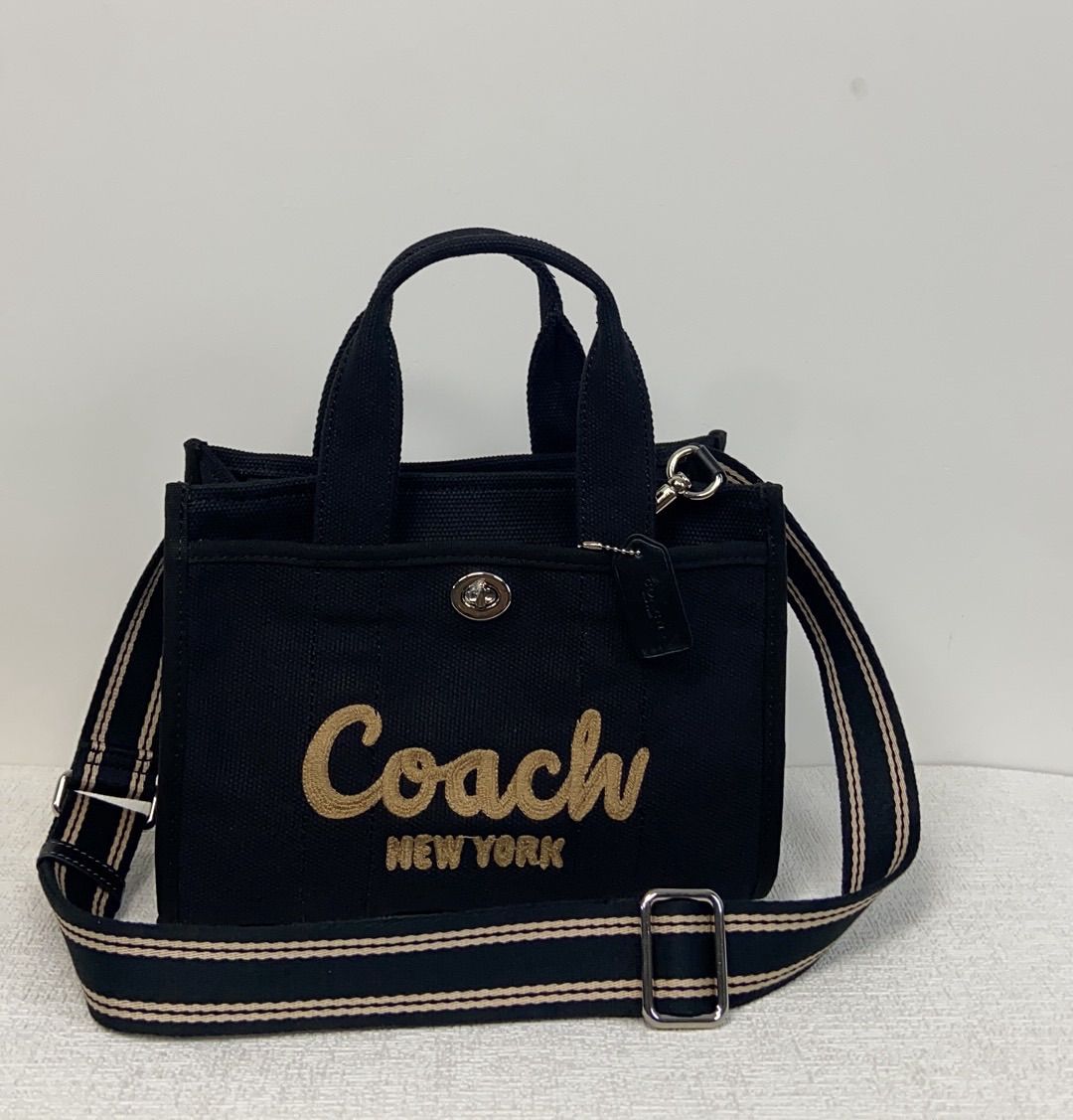 COACH コーチ　キャンバス カーゴ トート 26 ブラック　新品未使用