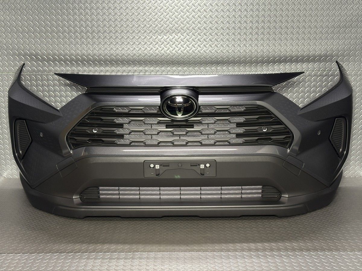 RAVバンパー 送料無料50系 トヨタ RAV4 純正 フロントバンパー ガンメタ/1G3