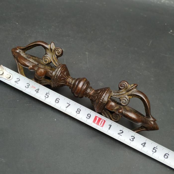 銅製 法器 象鼻金剛降魔杵 招財 辟邪 開運 装飾品 工芸品 置物 銅製 法器 象鼻金剛降魔杵 招財 辟邪 開運 装飾品 工芸品 置物