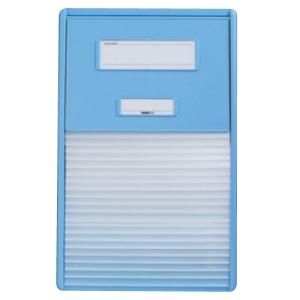 4営業日で発送 LIHIT LAB. カードインデックス A4 横1面 20名用 ブルーNCNN303-0084010-7510-11