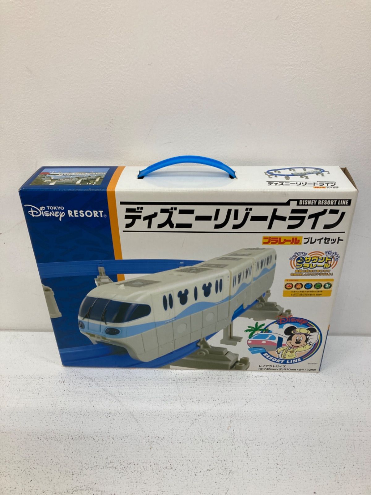 新品　プラレール　ディズニー　ディズニーリゾートライン　プレイセット　未開封 タカラトミー プラレール ディズニーリゾートライン プラレール