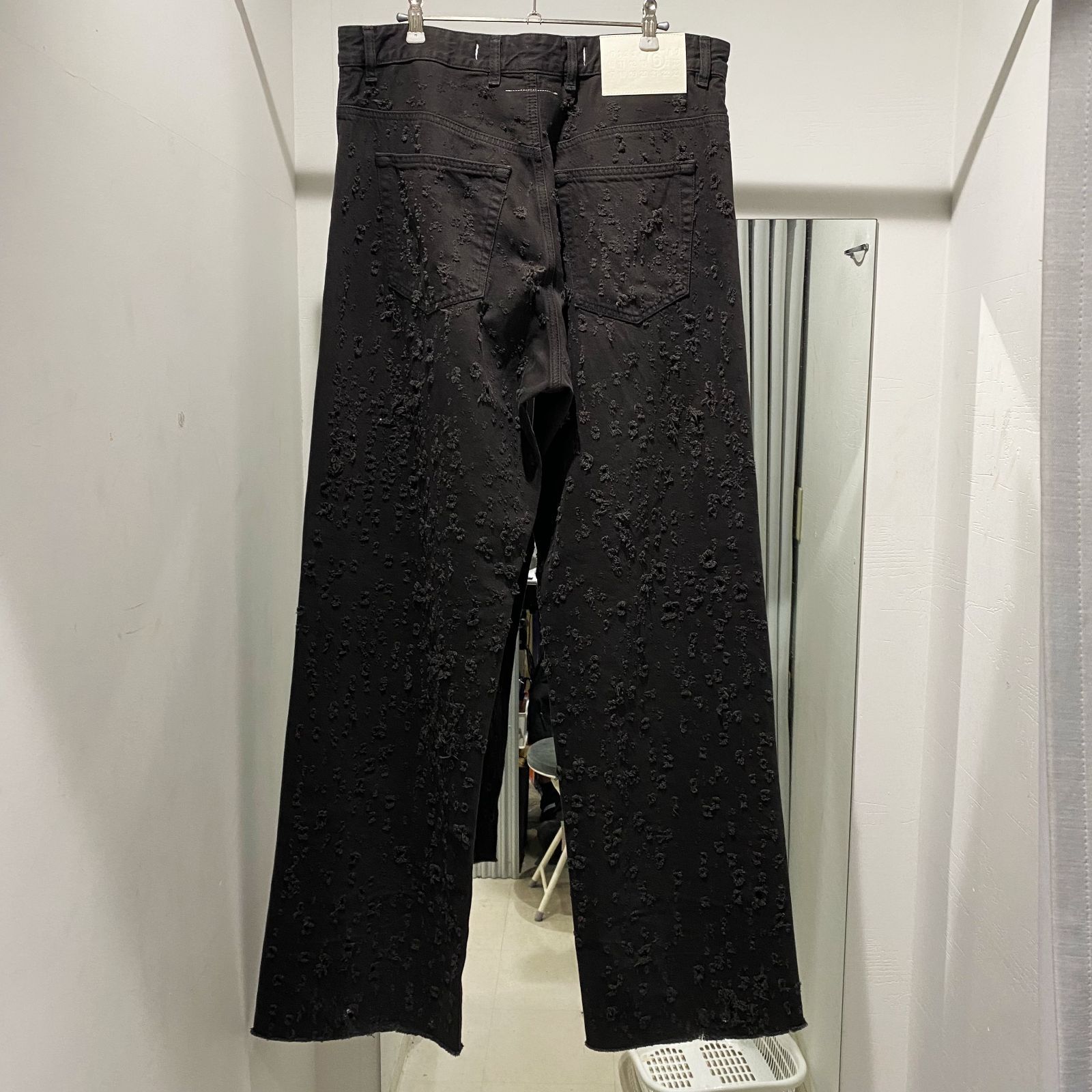Maison Margiela パンチング デザイン デストロイ デニムパンツ Maison Margiela（旧Maison Martin Margiela） - Maison