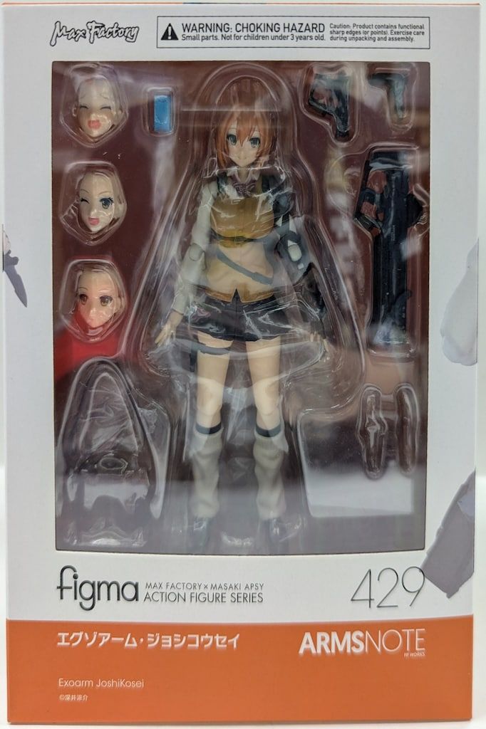 figma エグゾアーム・ジョシコウセイ MAXFACTORY figma ARMS NOTE エグゾアーム・ジョシコウセイ 429