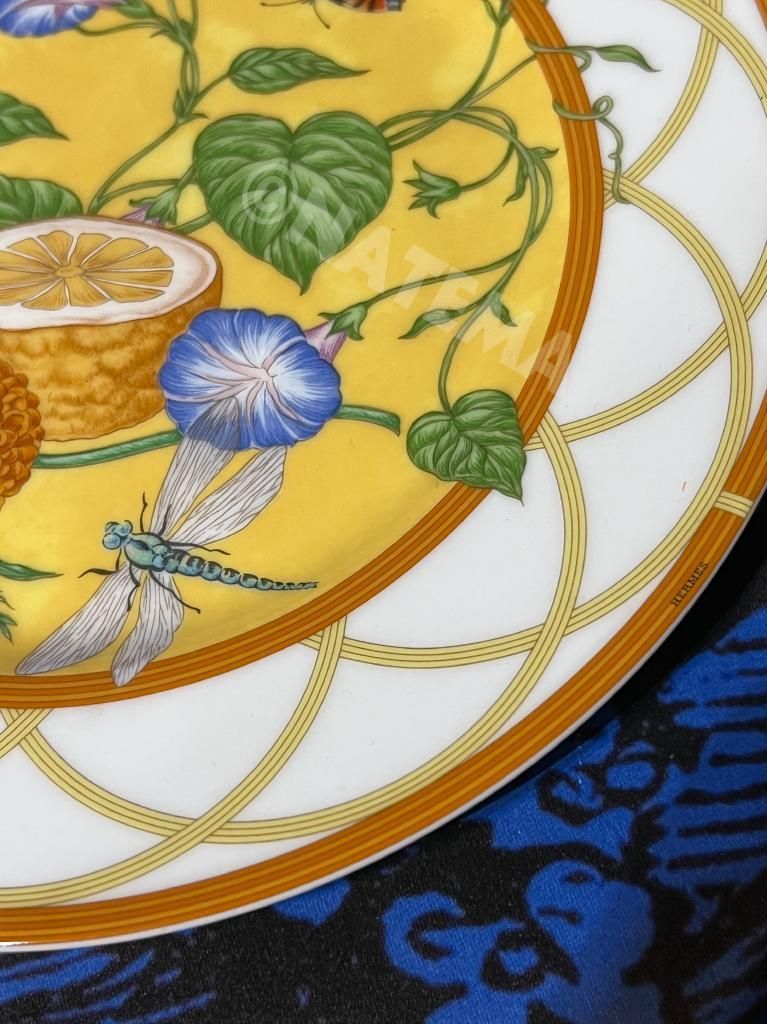 美品 HERMES エルメス La siesta 皿 シエスタ デザートプレート