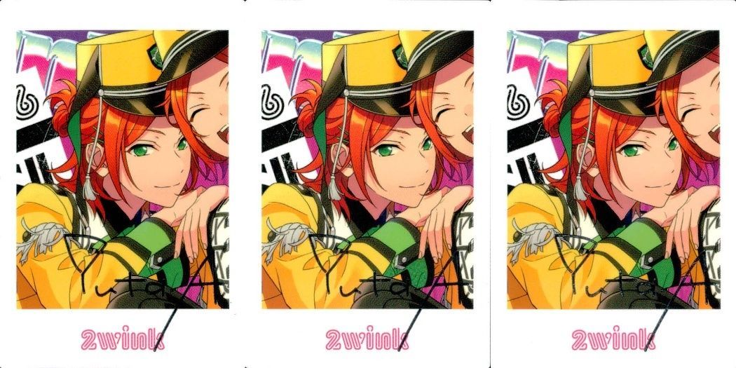 あんスタ ぱしゃこれ 箔押し サイン オペレッタ カード トレカ 朔間零