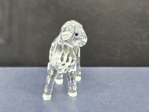 未使用展示品】 スワロフスキー SWAROVSKI クリスタル ベビーシープ