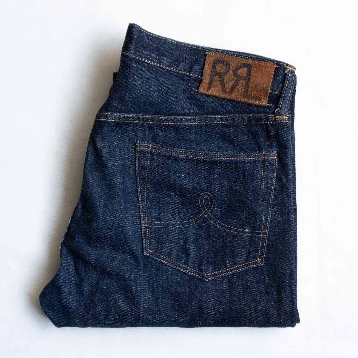 美品】 RRL 【STRAIGHT-LEG JEANS】【アメリカ製】32×30 美品】 RRL 【STRAIGHT-LEG JEANS】【アメリカ製】32×30
