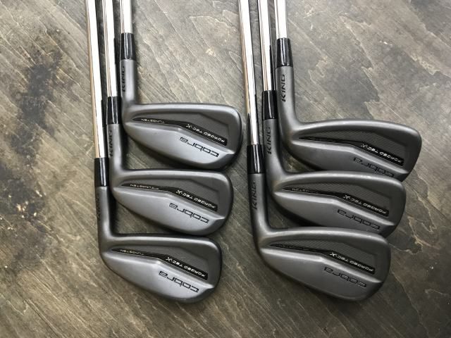 ●新品未使用●コブラ　フォージドテックX DG95 6本　ブラック COBRA（コブラ） 2023 キング フォージド テックX ブラック