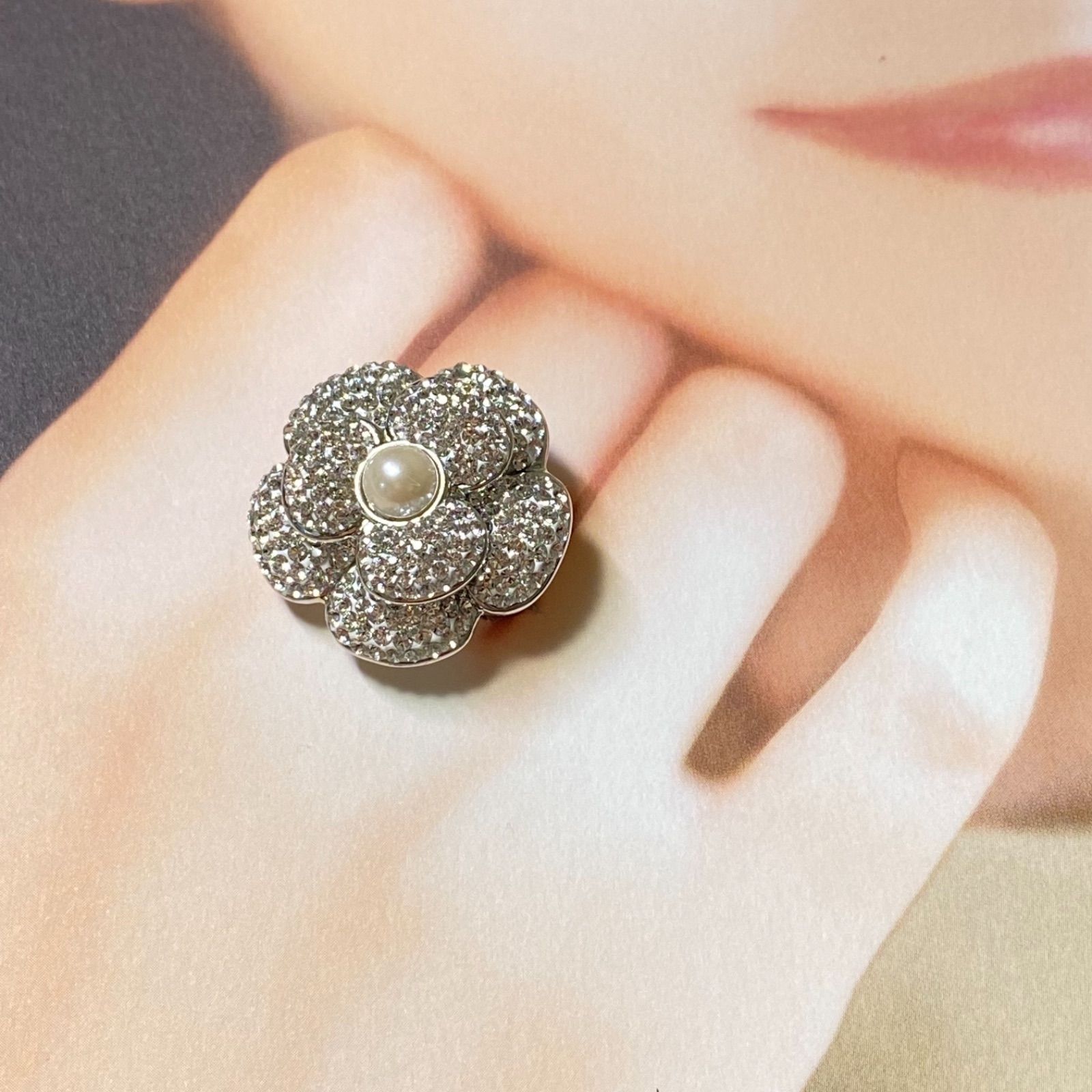 グルーデコ®リング♡カメリア