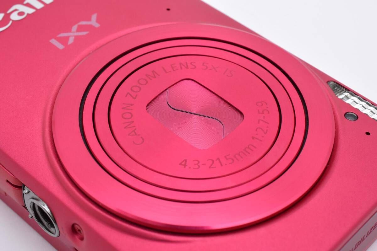 Canon IXY レッド コンパクトデジタルカメラ 平成レトロ】Canon