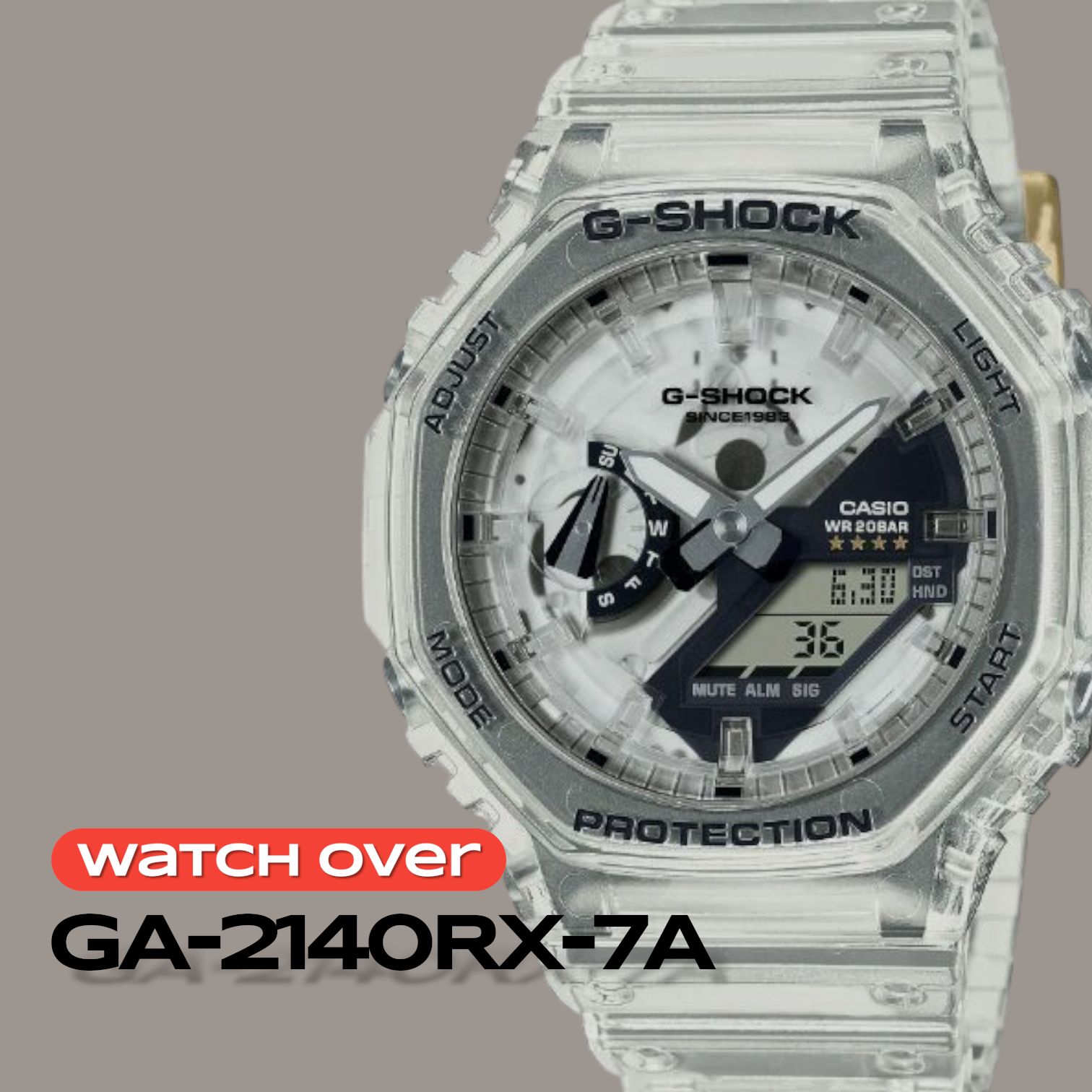 G-SHOCK 新品希少 40周年 記念 タグあり GA-2140RX-7ADR ga2140rx ga 