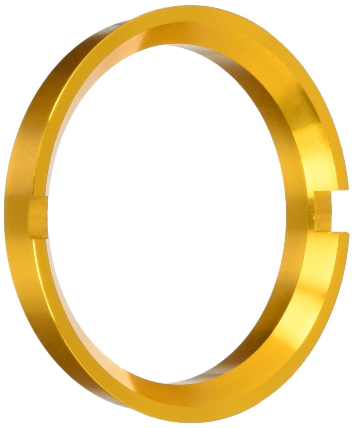 HUB CENTRIC 協永産業 RING 66.5 mm 57 入り ツバ付 BENZ AUDI KYO-EI アルミ製 ゴールド U 66557