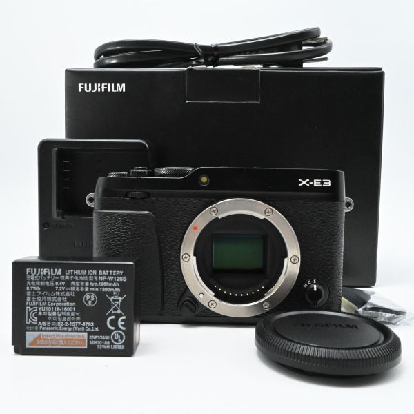 富士フイルム FUJIFILM ミラーレス一眼カメラ X-E3ブラック X-E3 富士フイルム FUJIFILM ミラーレス一眼カメラ X-E3ブラック X-E3