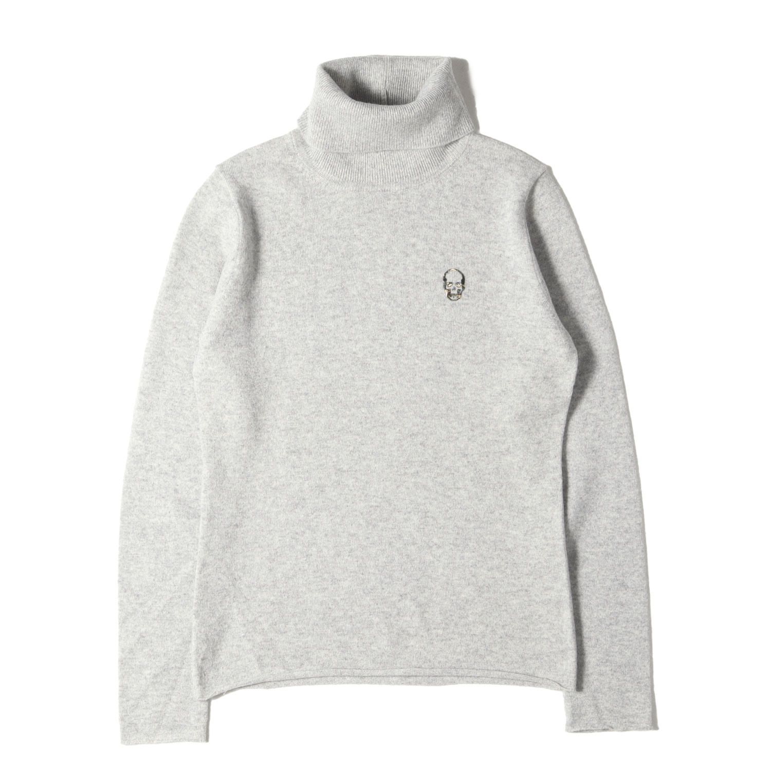 ルシアンペラフィネ カモフラスカル カシミヤ ニット M 名作 希少 即完売 美品 lucien pellat-finet ルシアンペラフィネ スカル カモフラ