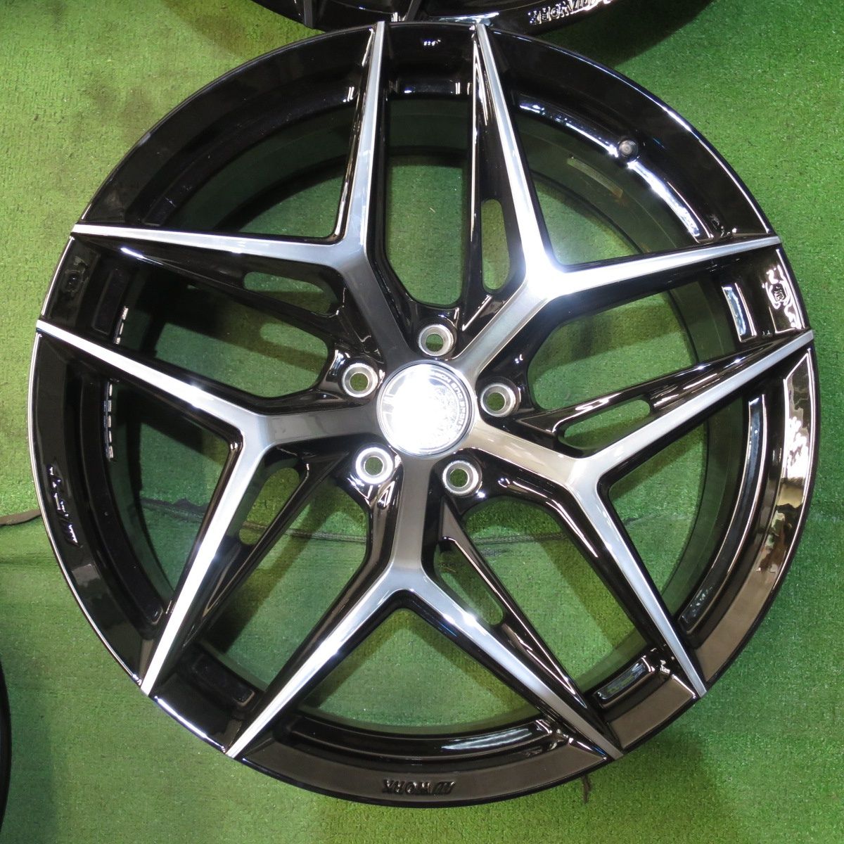 WORK 送料無料 ワーク GNOSIS CVF STEP RIM ミドルコンケイブ STANDARD Adisk 9J-22 +32～－14 5H-112 【2本セット 新品】