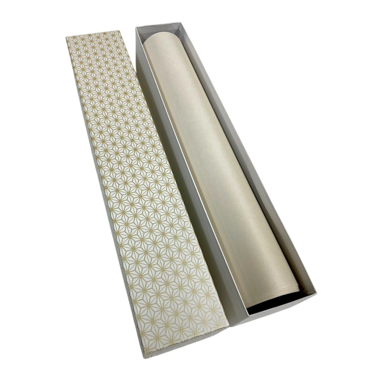 美濃雁皮 半切 茶色 具引加工 5枚入 | 紋刷り 砂箔入り 加工紙