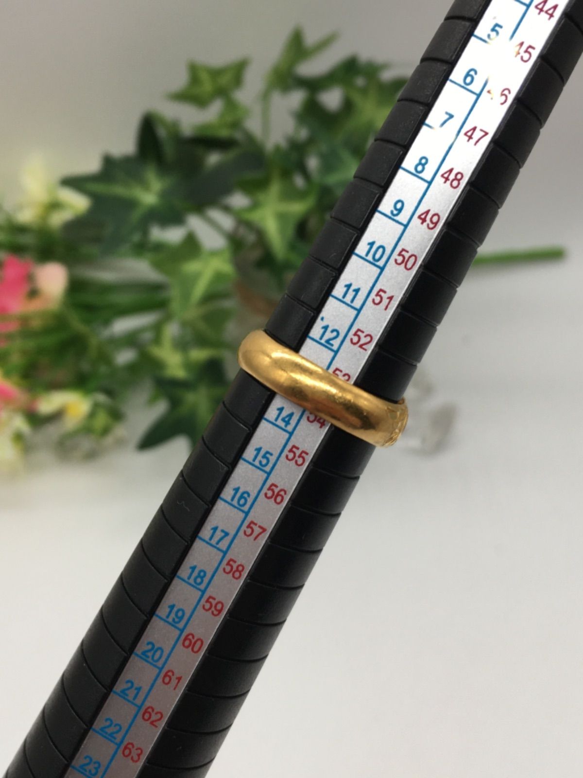 TIFFANY&Co. レア品 ティファニー リング バンブー 13号 K18YG