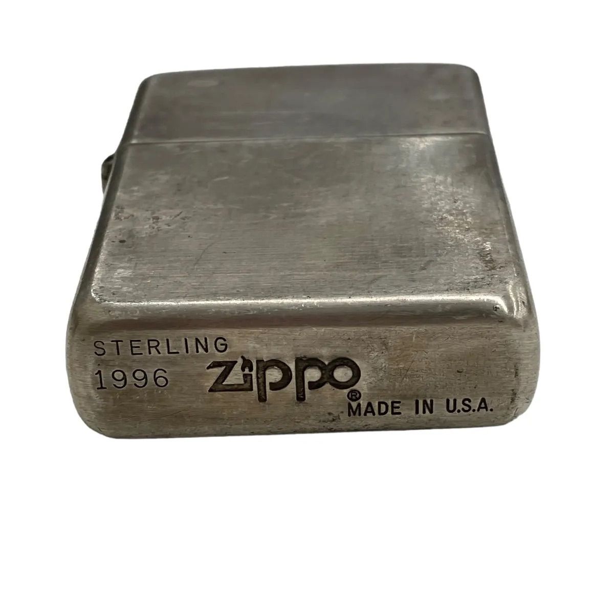 zippo 1996 スターリングシルバー925 カジキ ジャンク品 - タバコグッズ