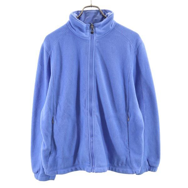 エルエルビーン アウトドア フリースジャケット 1X ブルー系 L.L.Bean メンズ 古着 【231120】