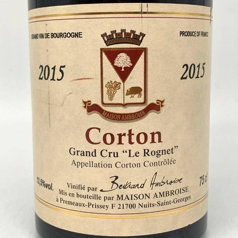 ベルトラン アンブロワーズ コルトン グラン クリュ ル ロニェ【S4】