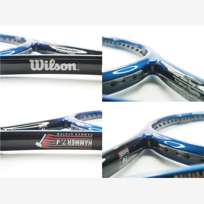 中古 テニスラケット ウィルソン ハンマー 7.4 110 (HS2)WILSON HAMMER 7.4 110 硬式テニスラケット - メルカリ