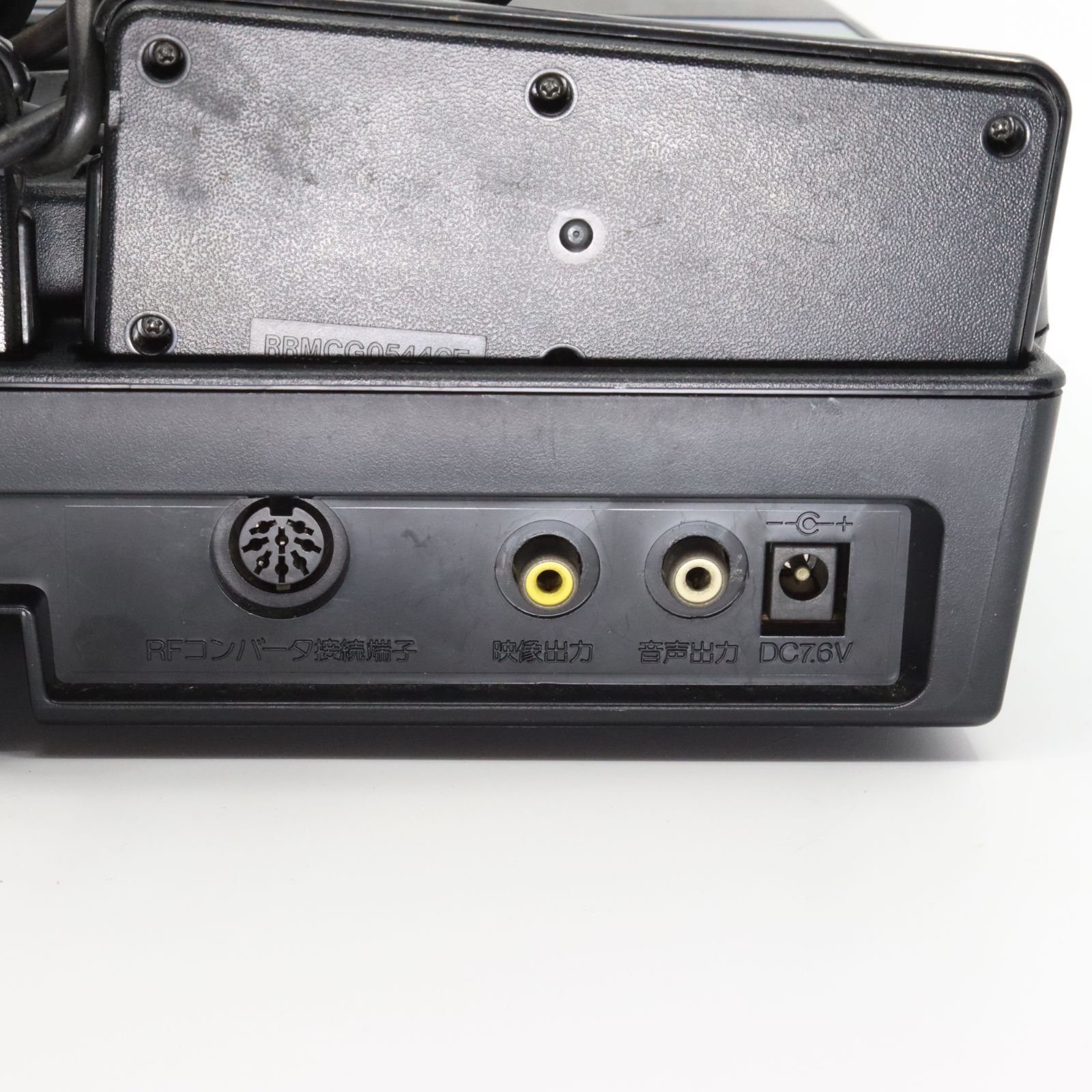 ジャンク】Sharp ツインファミコン 本体 AN-505-BK（後期型・黒