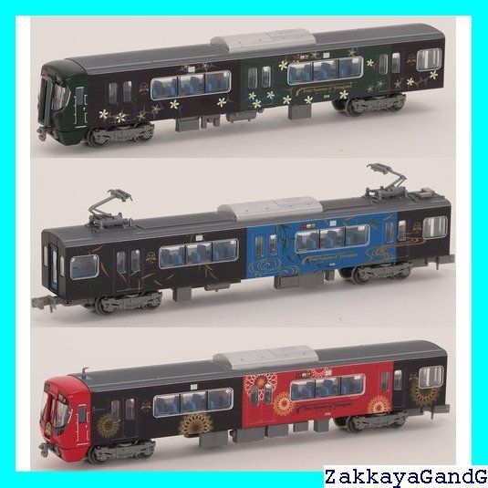 鉄道コレクション 鉄コレ 西日本鉄道3000形 柳川観光列車 「水都」 6両編成セット ジオラマ用品 (メーカー初回受注限定生産) 319092 鉄道コレクション 鉄コレ 西日本鉄道3000形 柳川観光列車 水都 6
