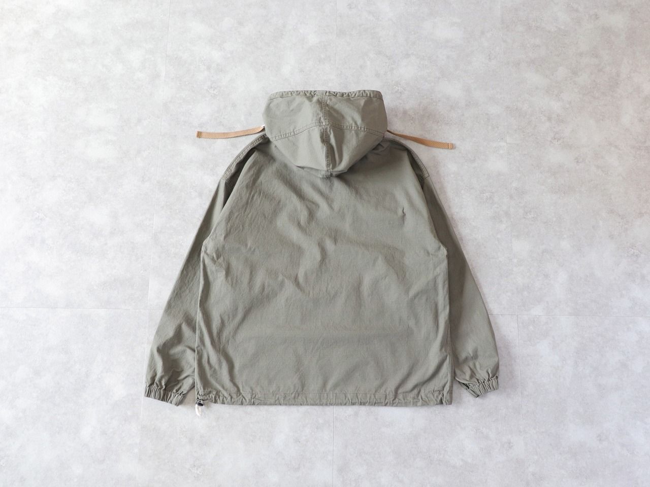 PLESIC / RIP-STOP SALVAGE PARKA -sb/L ラスト1点PLESIC &frasl; COTTON RIP-STOP SALVAGE PARKA - graykhaki | Mr