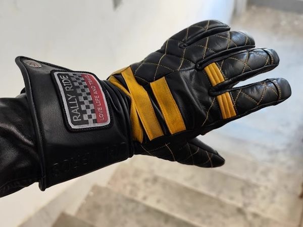 タ*ボ様 アットダーティ　レザーグローブＸＬナックルパンショベル ガントレット 冬用 ボーダー レザーグローブ 囚人 ハーレー チョッパー