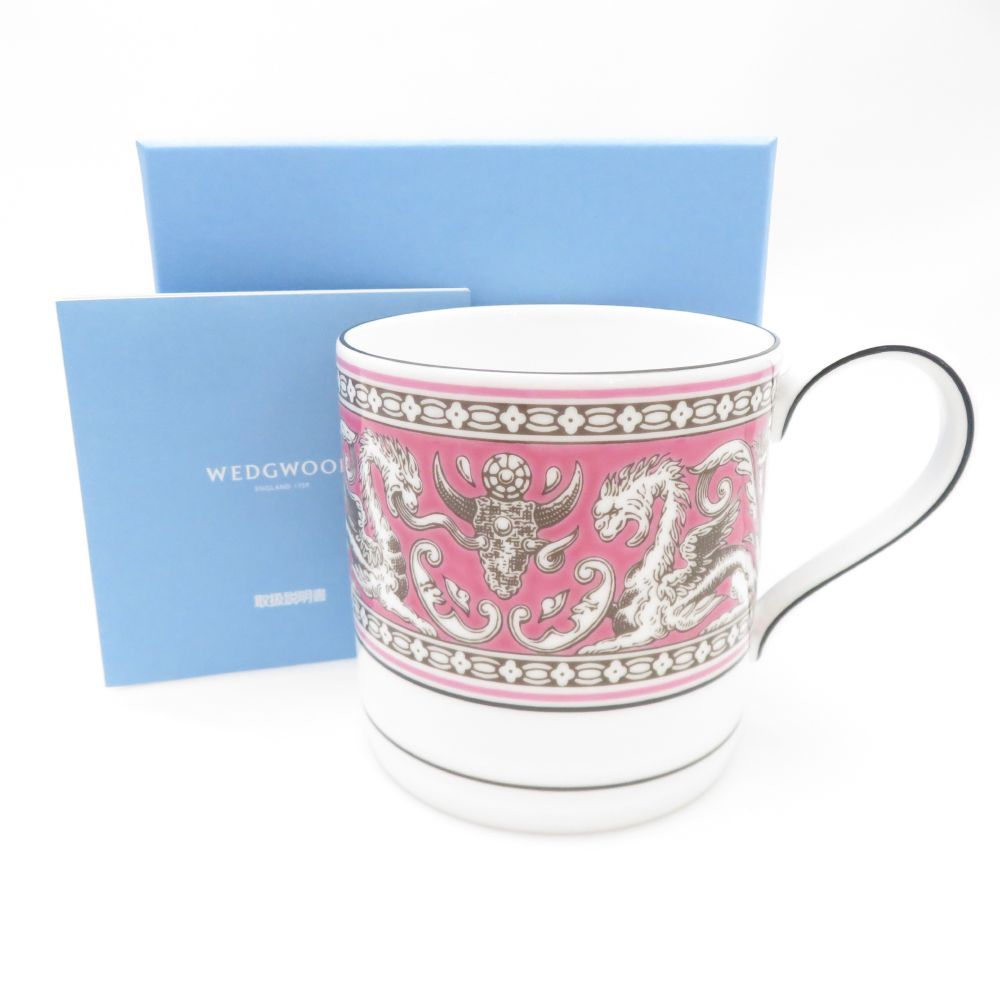 WEDGWOOD ウェッジウッド フロレンティーン フューシャ マグカップ ファインボーンチャイナ コップ SC7902V2