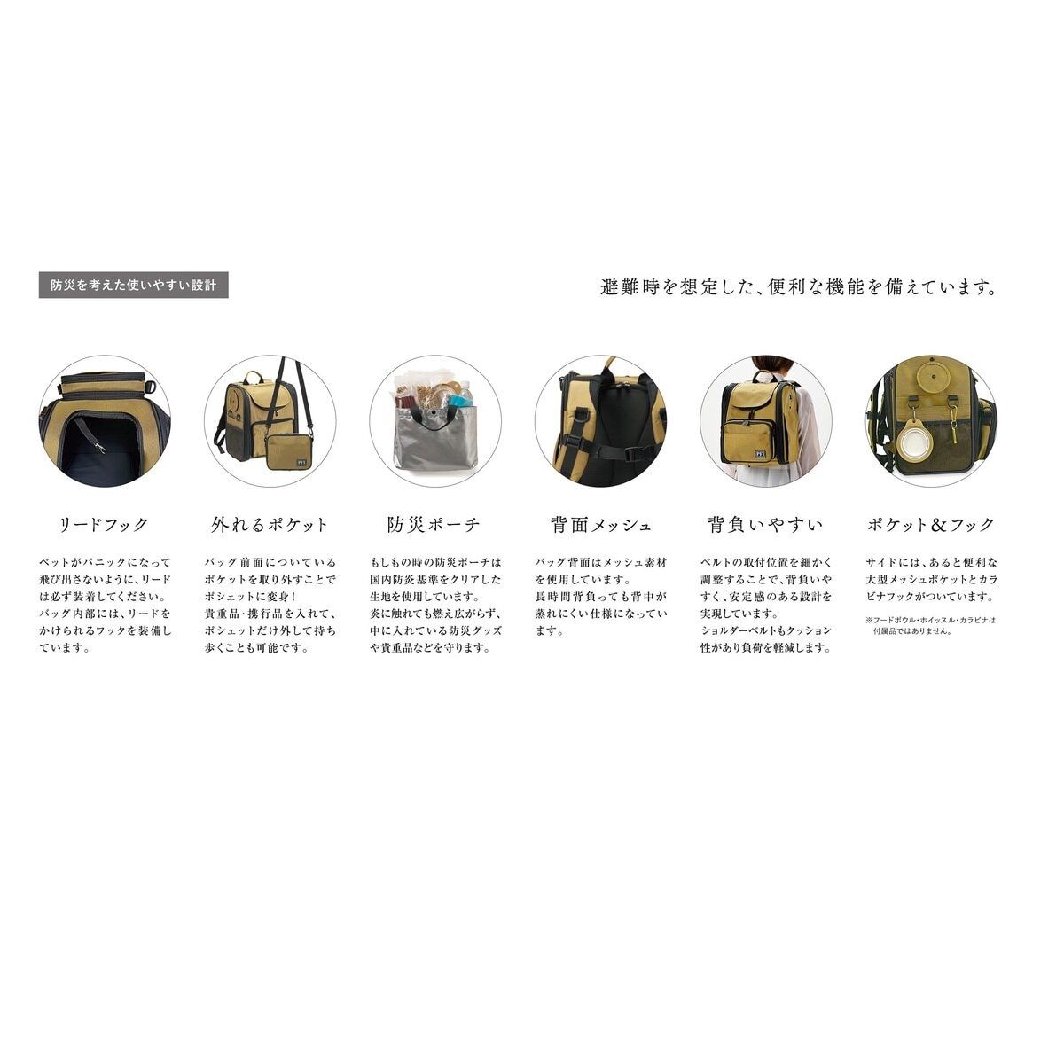 PFI ペットキャリーバック
