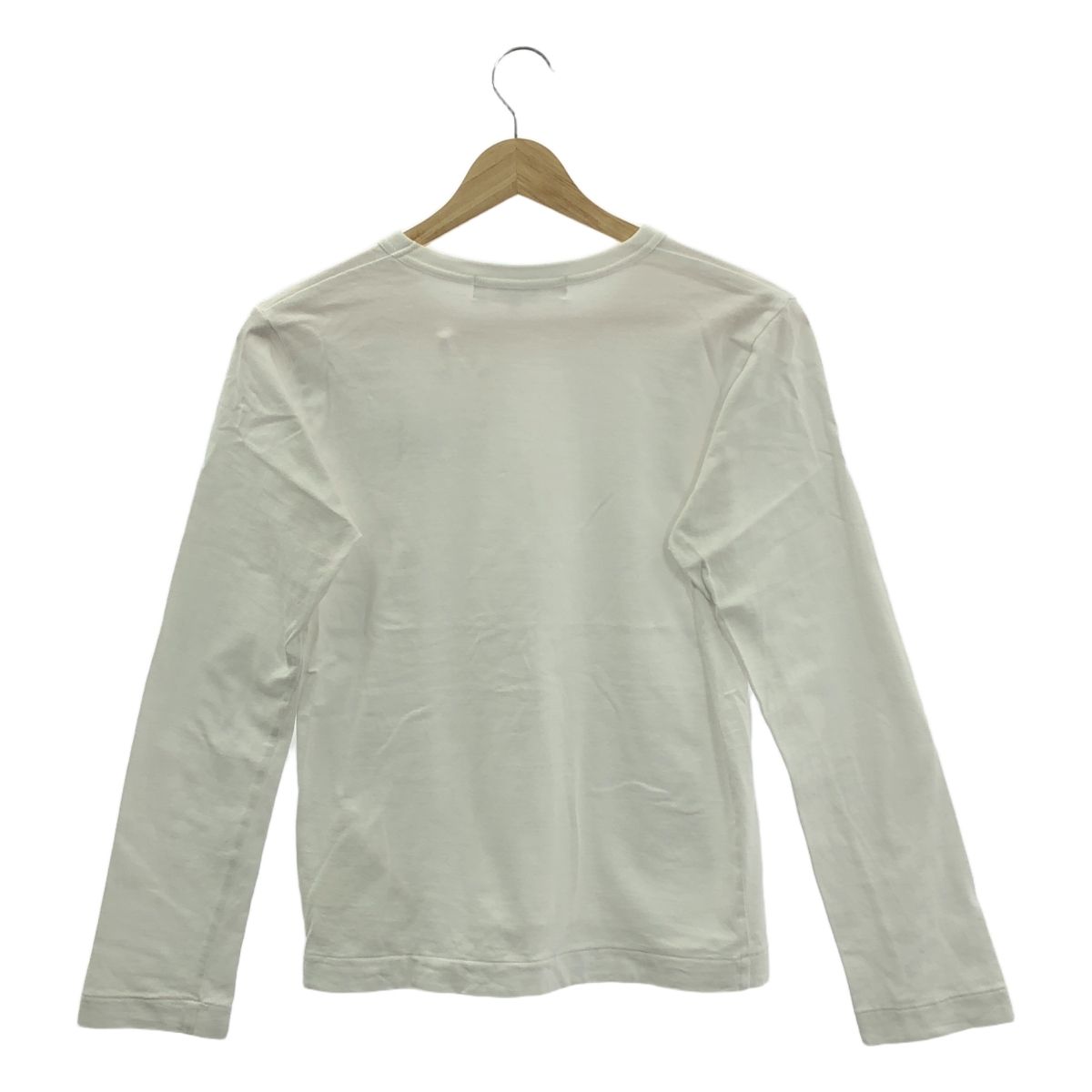 PLAY COMME des GARÇONS 長袖カットソー M ホワイト