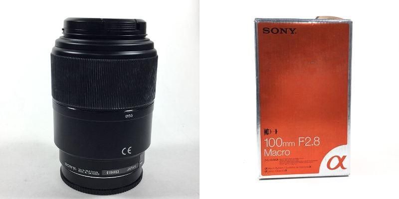 SONY ソニー 100mm F2.8 Macro マクロ SAL100M28 SONY SAL100M28ソニーα用 100mm F2.8 Macro : SONY 100mm F2.8 Macro