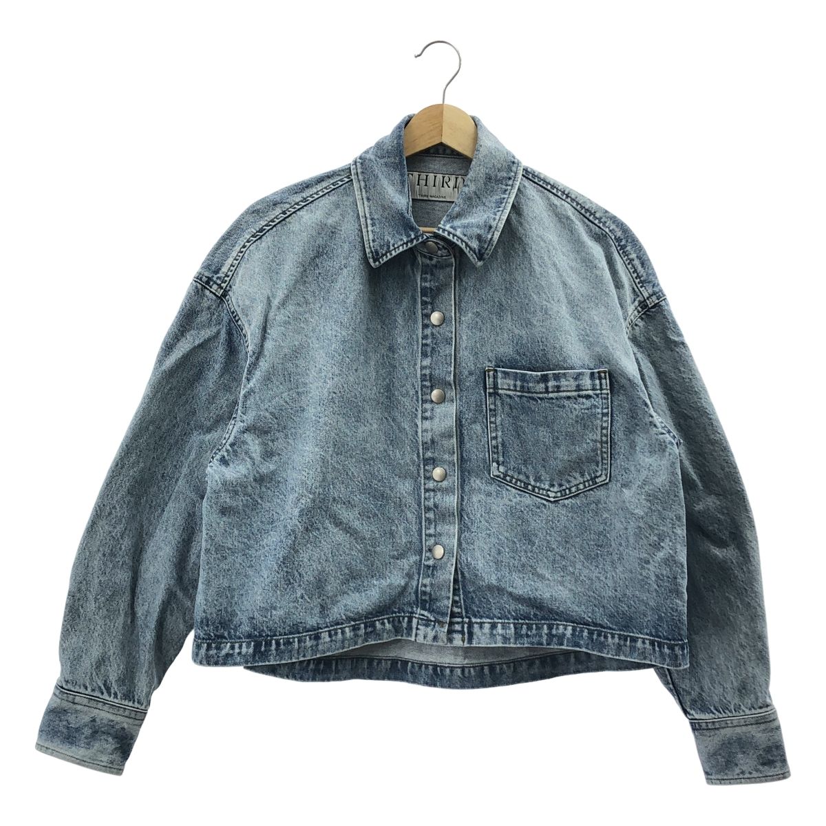 サードマガジン　デニムオーバーシャツジャケット THIRD MAGAZINE / サードマガジン | デニムオーバーシャツジャケット