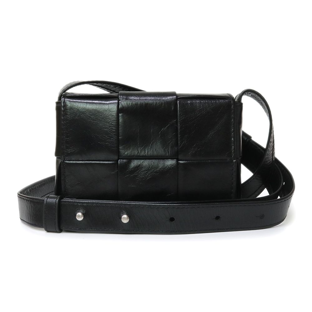 ボッテガヴェネタ キャンバスショルダーバッグ BOTTEGA VENETA マルチカラーキャンバスショルダーバッグ