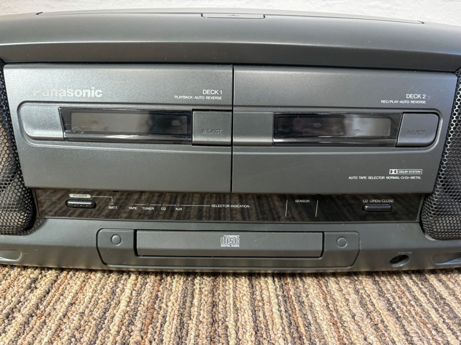 Panasonic パナソニック RX-DT77 CD ラジカセ ポータブルステレオ 