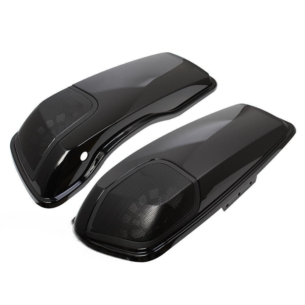 ハーレー.ツーリングモデル.ロードキング|エレクトラ|ストリート.グライド.CVO等.2014-2019用.左右サドルバッグスピーカーリッド