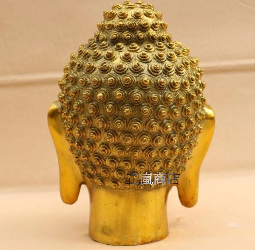 仏光が如来仏頭 工芸品 美術品 置物 仏光が如来仏頭 工芸品 美術品 置物 - メルカリ