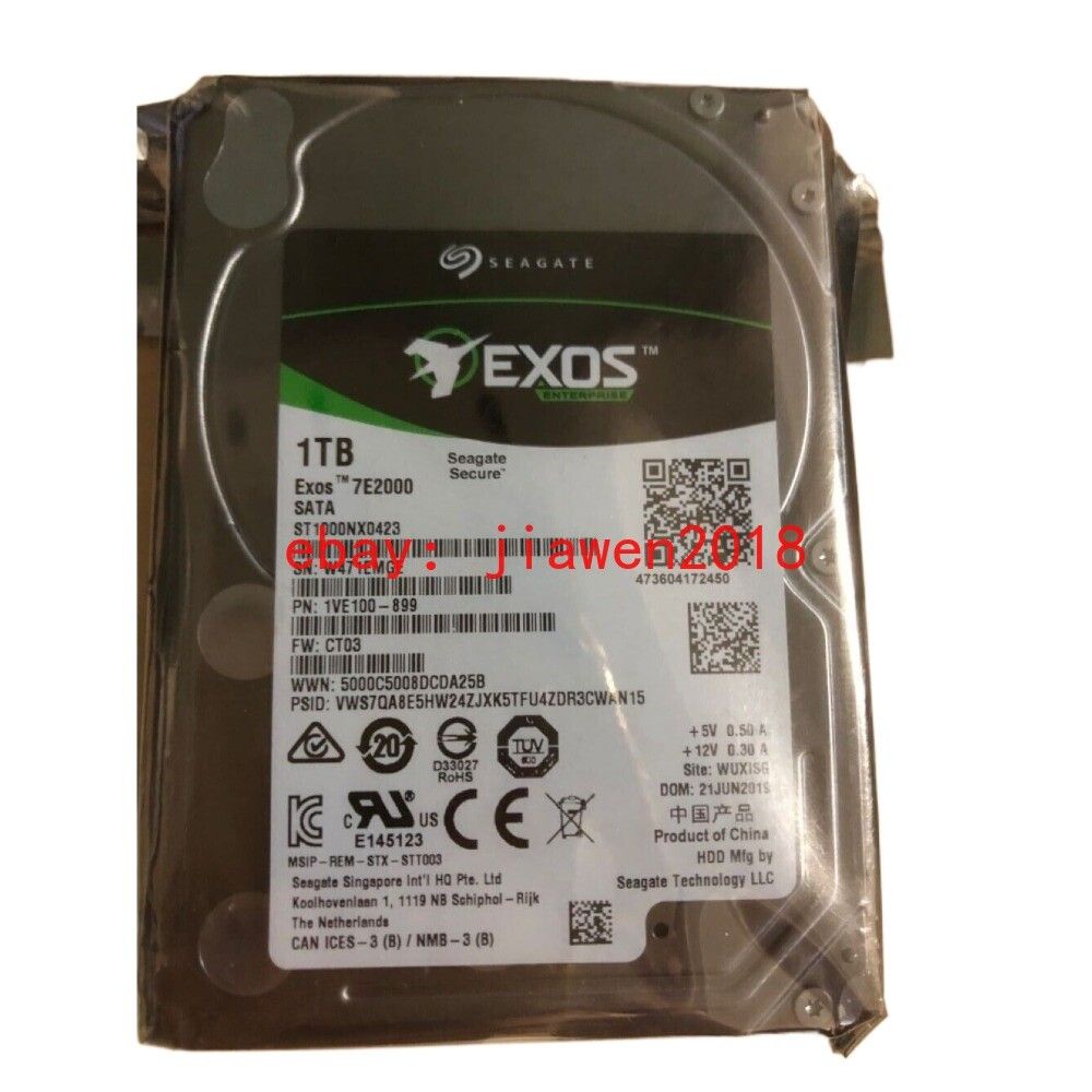 Seagate Enterprise 1 TB Internal 7200 RPM 2.5 inch ST1000NX0423 Hard Drive