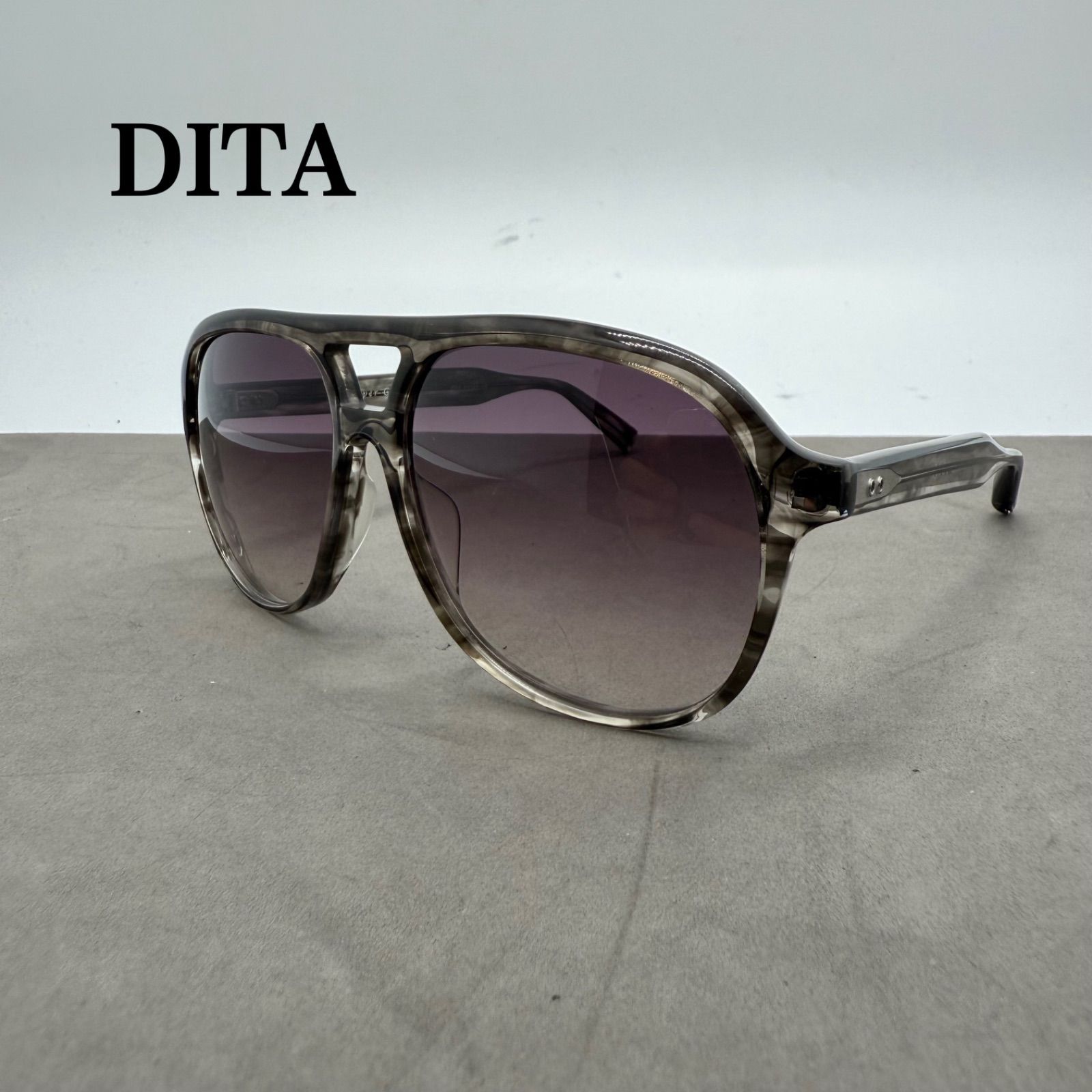 DITA 2010 SUPER GENIUS Grey Sasa sunglasses DRX-2004F-59