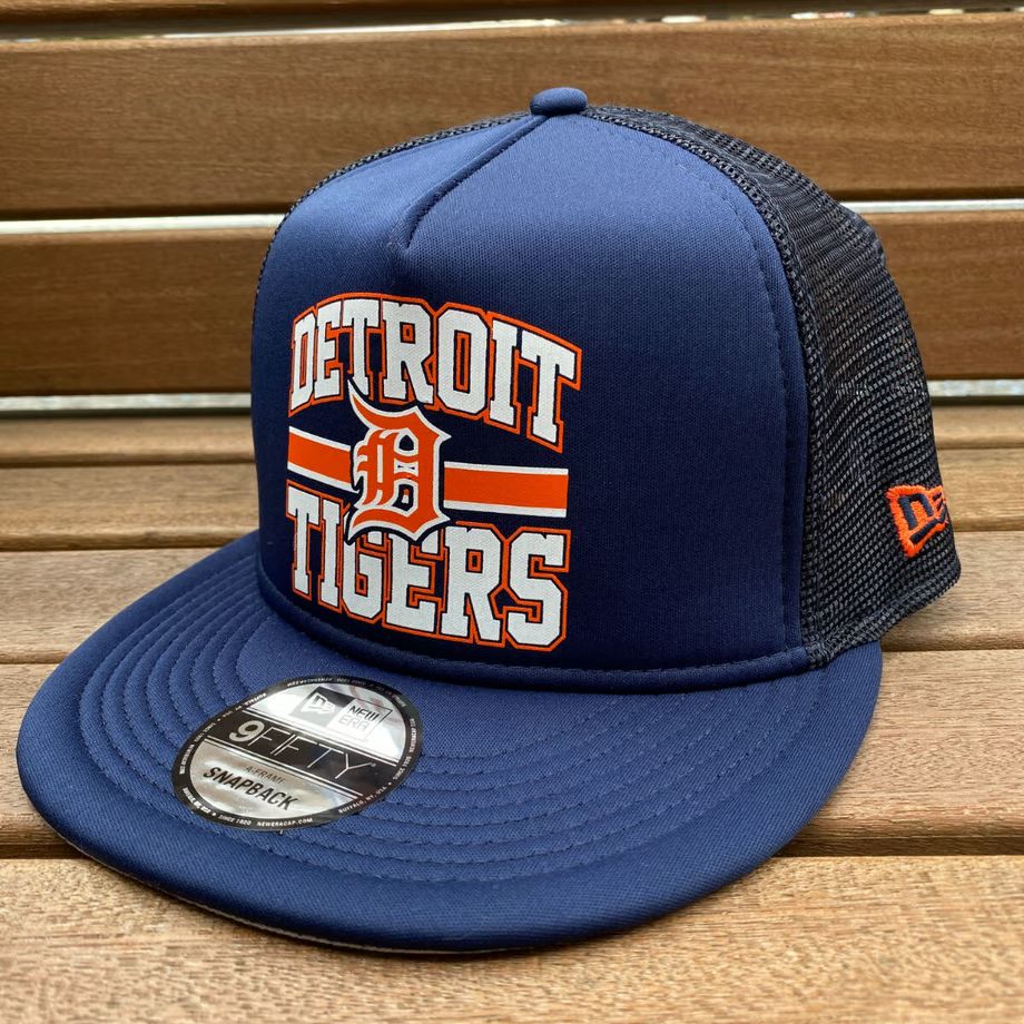 海外限定 ニューエラ LogoTrucker 9Fifty デトロイト タイガース Tigers トラッカーキャップ MLB - メルカリ