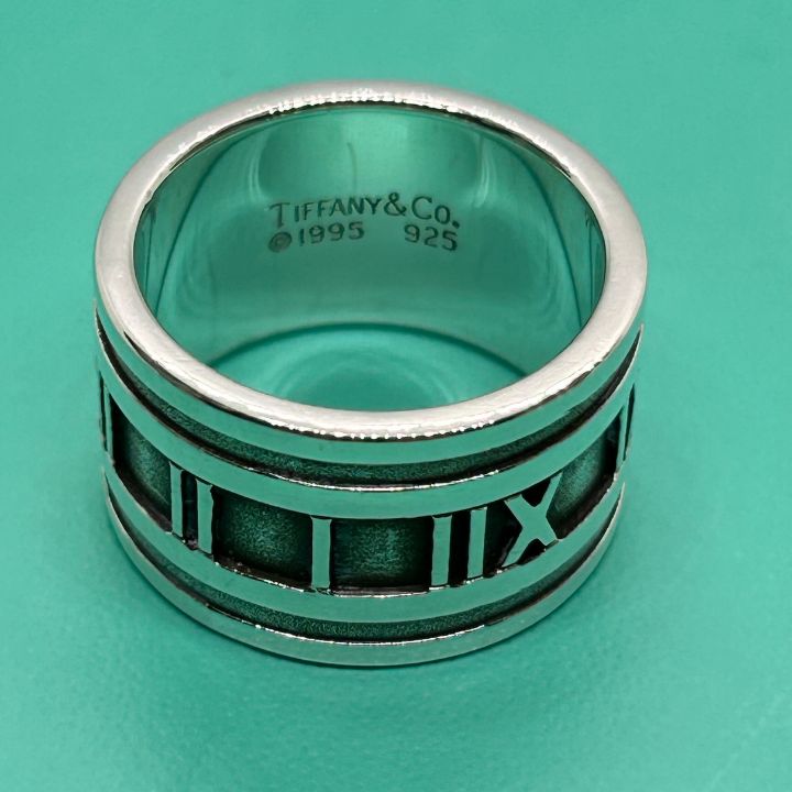 TIFFANY & Co. ティファニー アトラスワイドリング シルバー 13