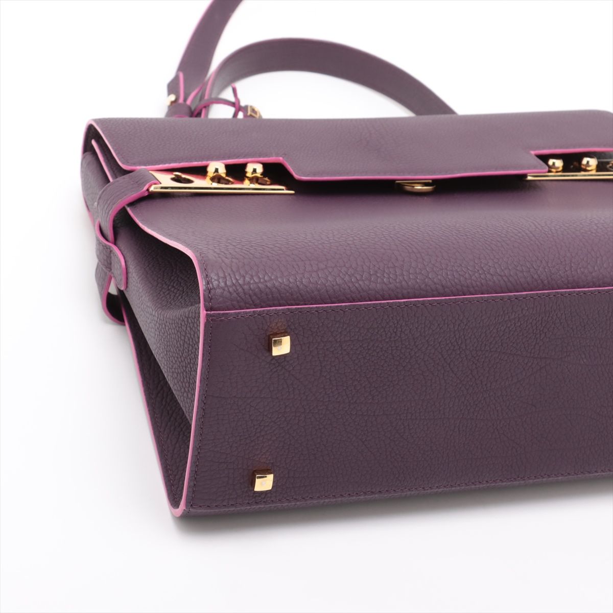 極美品 デルヴォー タンペート GM ミラー付 レザー 2WAY