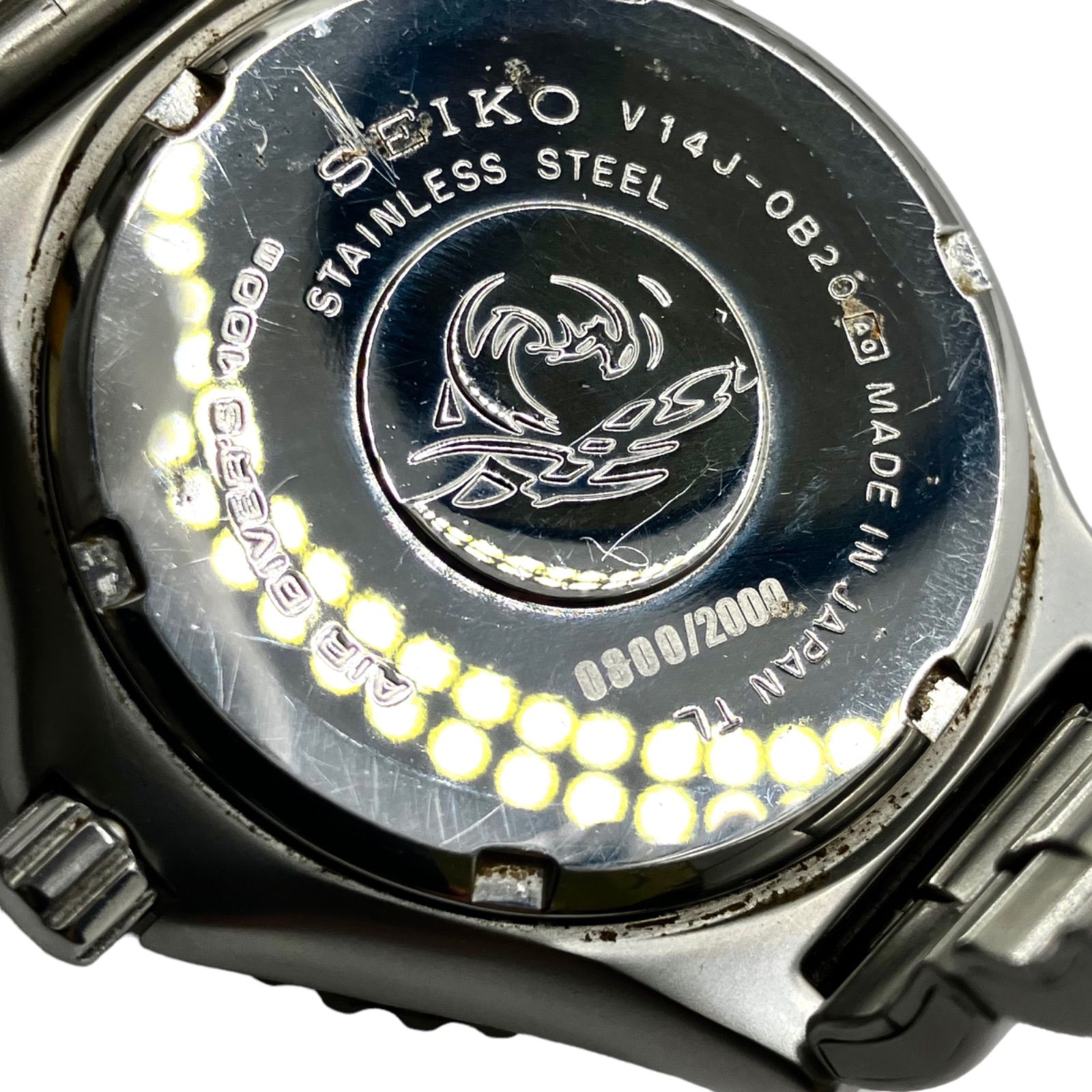 激レア品⭐️ SEIKO セイコー】 セイコージュエルフィッシュ V14J-0B20