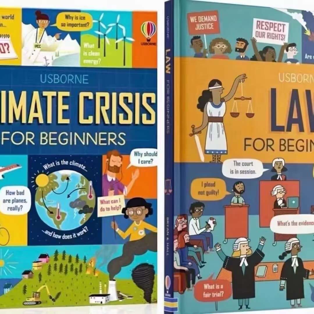 USBORNE BUSINESS FOR BEGINNERS 11册 英語 絵本 洋書