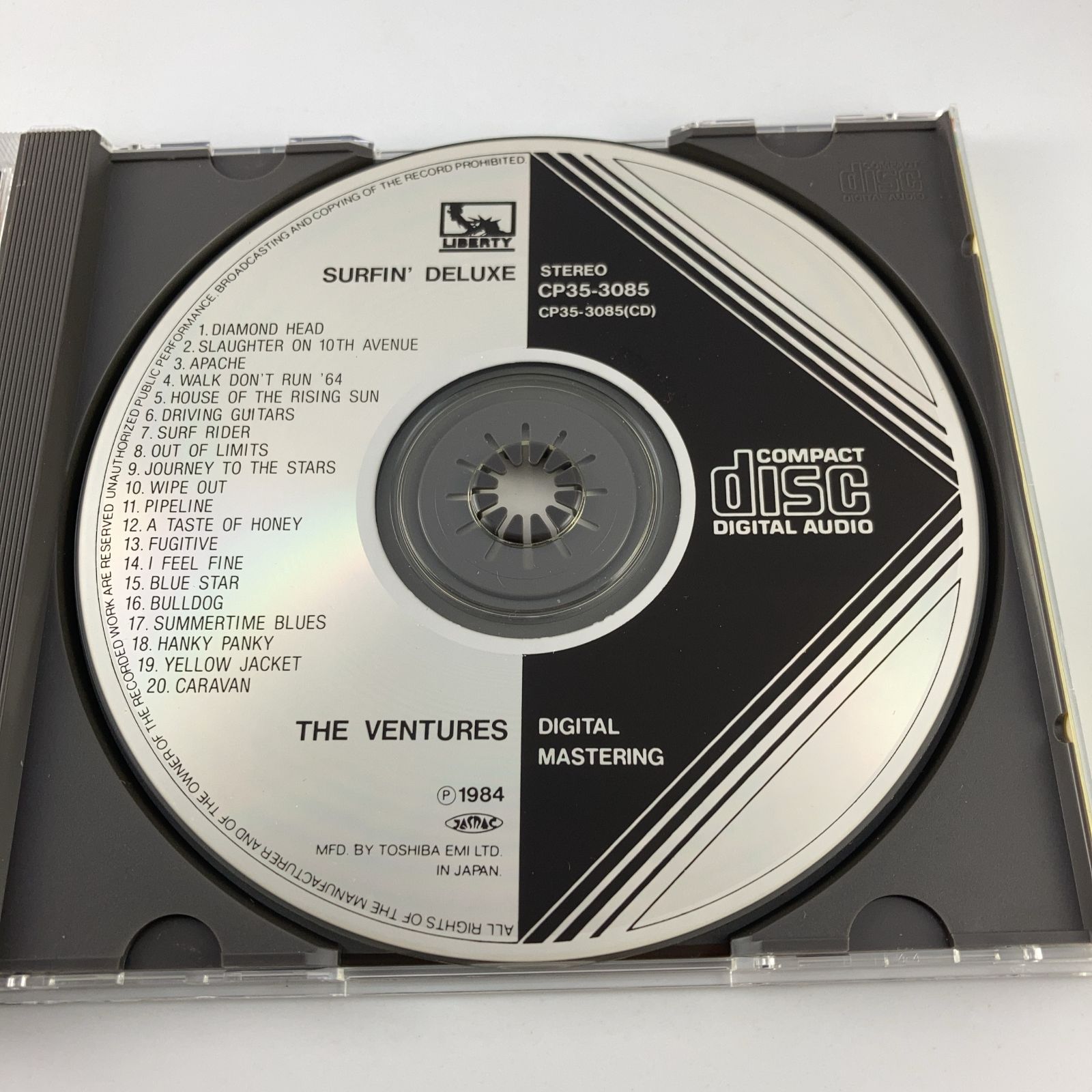 CD ザ・ベンチャーズ / サーフィン・デラックス(廃盤) 1984/02/21 CP35