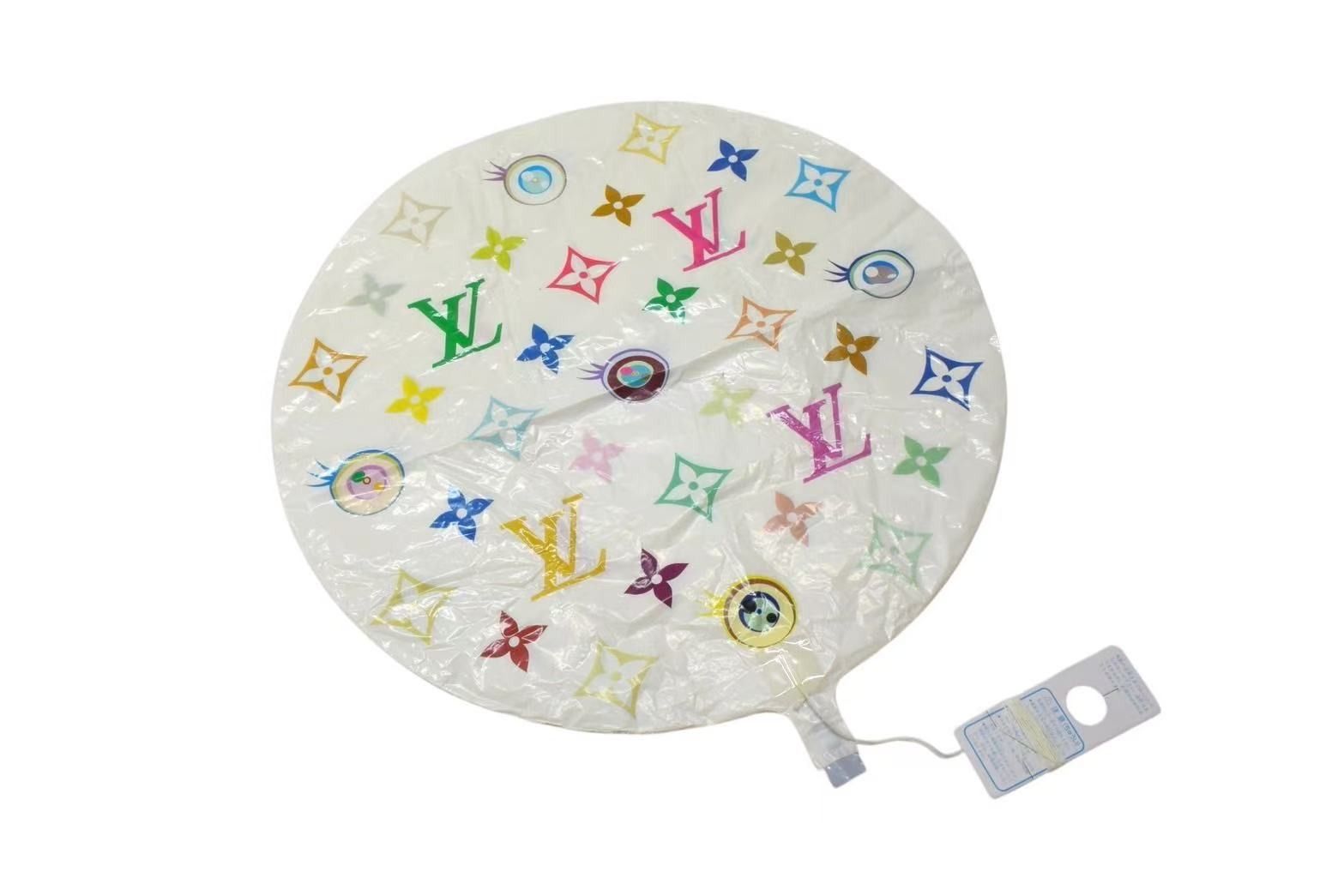 LOUIS VUITTON ルイヴィトン バルーン 風船 EYE LOVE 村上隆 モノグラム マルチ ホワイト 4c070942